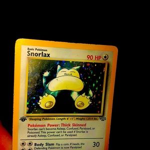 Pokémon Snorlax 1995 EXOTIC Card